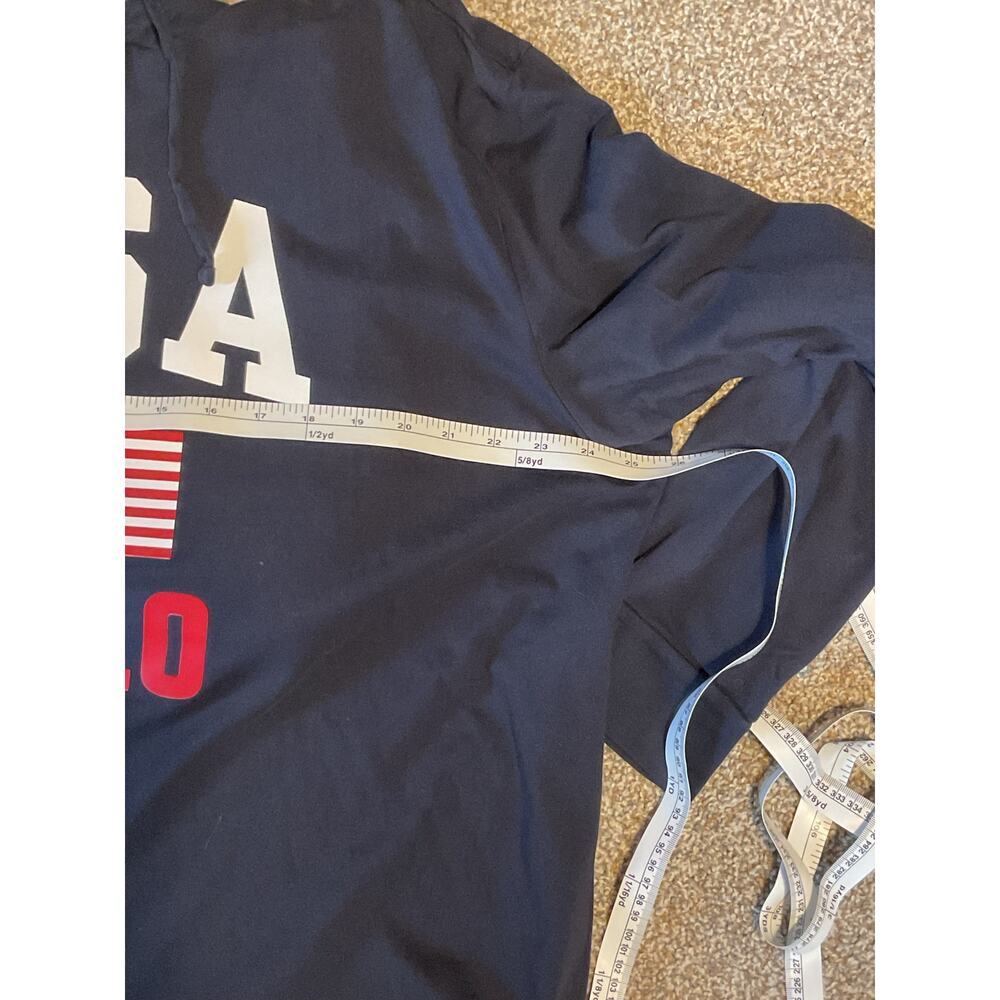 Polo Ralph Lauren Men's Long Sleeve Flag Hoodie. Size XL - Picture 4 of 7
